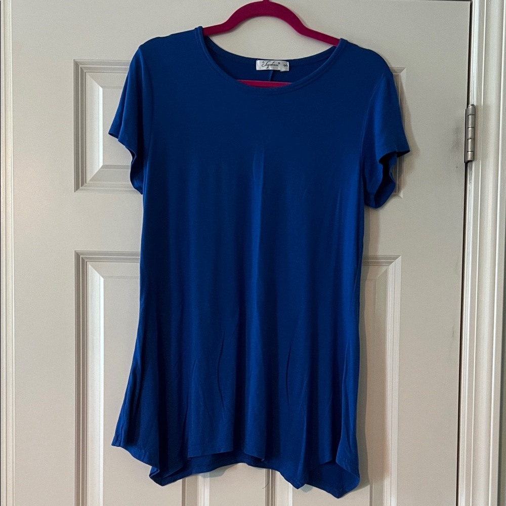 Blue Women's Tunic Top